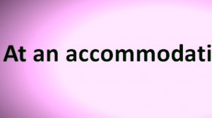 64 [n] At an accommodations agency   Английский Произношение Интонация