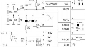 Ремонт блока питания ATX. Отсутствует сигнал Power Good (PG)