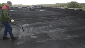 Механизированное нанесение двухкомпонентной жидкой резины ООО НИКА