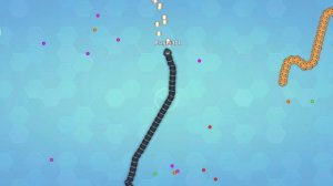 играю в snake. io часть 3