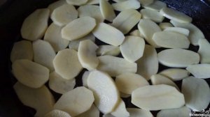 Картофель по-французски на сковороде