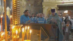 В день Рождества Пресвятой Богородицы в Серпухове состоялся праздничный молебен