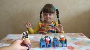 Школа Мадам Газель. Свинка Пеппа идет в школу. Peppa Pig.