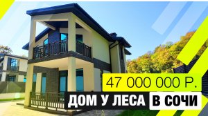 Дом у леса в Сочи