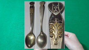 Кофейные ложки СССР из мельхиора и нейзильбера (МНЦ). Часть 1.