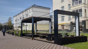 Навесы от солнца, понтоны, парклеты, дождеприемники  и другие элементы благоустройства