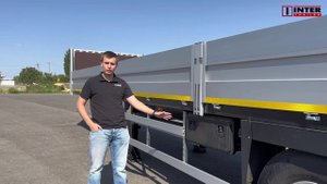 Алюминиевый бортовой полуприцеп ИнтерПрицеп
