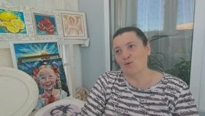 Рассказываю о своей жизни. работе. Оля приболела.