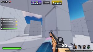 Играю в роблокс режим rivals часть 3