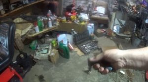 Снял с трактора китайское чудо.