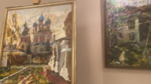 Выставка Ольги Симоновой в ДК Вперед г. Долгопрудный, осень, 2025