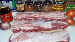 Копченые ребрышки