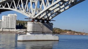 Проход под мостом Саратов-Энгельс