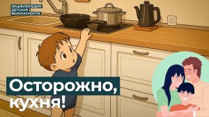 Горячая кухня: как защитить ребёнка от ожогов