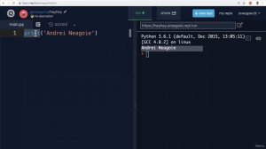 131 Наша первая программа на Python