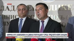 Афричка куга забиљежена на дивљој популацији у Српцу, предузете мјере санације