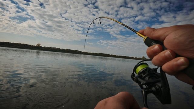 Рыбалка на Синем Утесе (река Томь, Томская область). Наткнулся на стаю окуней (дважды) плюс бонусы.