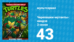 Черепашки-мутанты-ниндзя 3 сезон 43 серия (мультсериал, 1989)