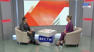 "Вести-Интервью". Гость программы - Роман Воробьев