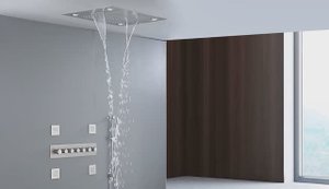 Душ впечатлений SteamLux LED Rainshower, для СПА и душевой кабины