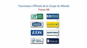 Fournisseur Officiels de la Coupe du Monde France 98