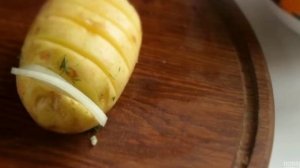 Картофель фаршированный