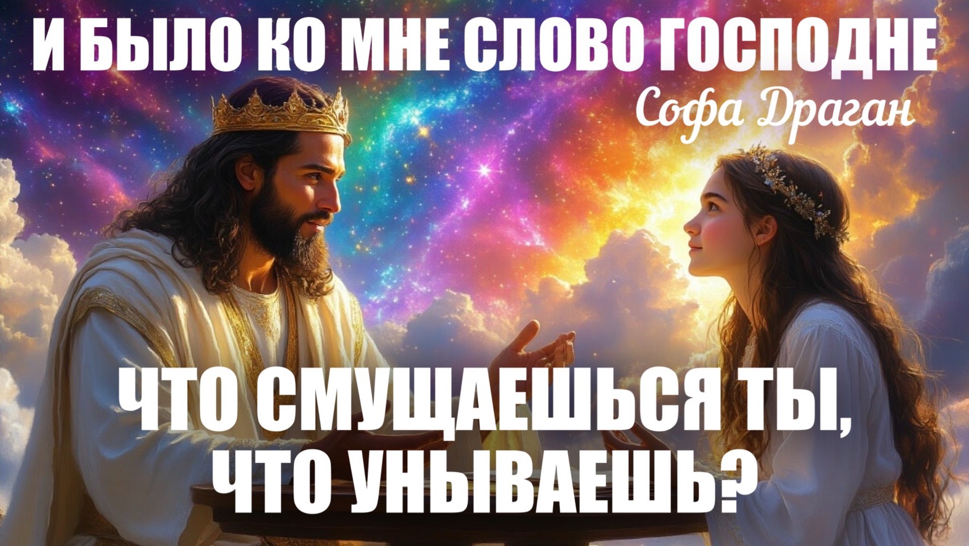 И БЫЛО КО МНЕ СЛОВО ГОСПОДНЕ: ЧТО СМУЩАЕШЬСЯ ТЫ, ЧТО УНЫВАЕШЬ? Пророческое слово. Софа Драган