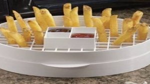 Картофель фри в микроволновке