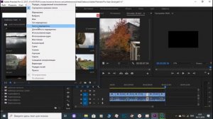 Сортировка значков в панели проект Adobe Premiere Pro по имени