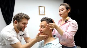 ASMR ТУРЕЦКИЙ МАССАЖ ЗА 20$ ОТ МУРАТА И ЕГО ПОМОЩНИЦЫ