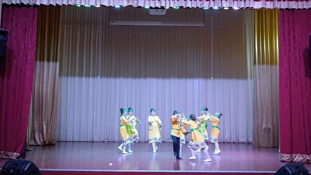 Ухоловская ДШИ. 6-9 лет детский танец.  Плясовая