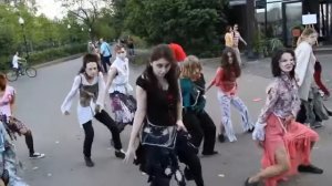 Флешмоб в парке Горького в Москве | Майкл Джексон | Алена Швецова