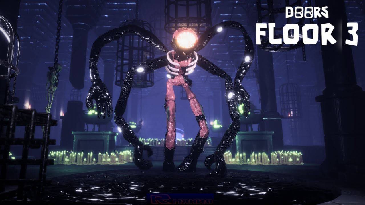 РОБЛОКС ДОРС 3 ЭТАЖ СКРИМЕРЫ (часть 15) 🚪 ROBLOX DOORS FLOOR 3 смотреть онлайн