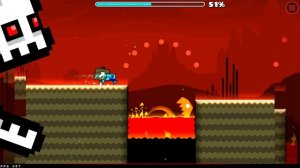 играю в geometry dash subzero