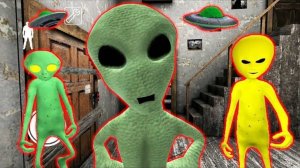 ТАЙНОЕ Убежище ПРИШЕЛЬЦЫ  СОСЕДИ ГРЕННИ Зона 51 - Ailen Neighbor Area 51 Escape Granny ДЕЛАЮ КОНЦОВК