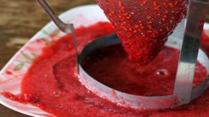 Желе из малины без варки