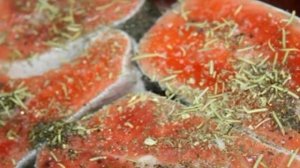 Кижуч в сметане