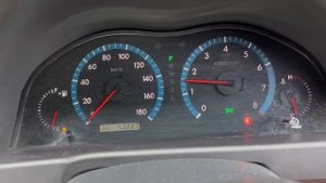 Тест перед разбором в Японий Toyota Premio NZT240 пробег 43337 т.км