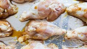 Куриные крылья в имбирно-медовом маринаде