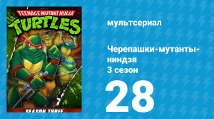 Черепашки-мутанты-ниндзя 3 сезон 28 серия (мультсериал, 1989)