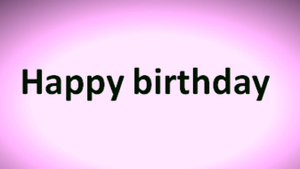 58 [b] baby Happy Birthday   Английский Произношение Интонация