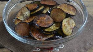 Маринованные баклажаны с морковкой и луком