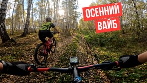 Осенний вайб на МТБ | Катаемся по полям и лесу