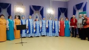 Песня: "За Волгой-рекой бескрайняя степь" (анс Мелодия души)