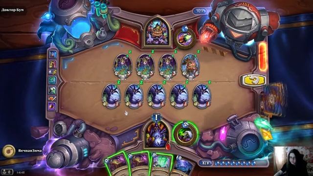 Hearthstone. Проект Бумного дня. Секретная лаборатория. Выживание. Переживите доктора Бума