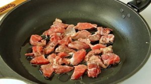 Корейская морковь с мясом