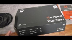 Распаковка и обзор Python 165 Coax от DL Audio