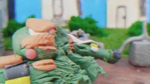 1 серия.начало войны!?. мультики про танки из пластилина.