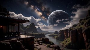 Moonrise Over Solara： Sci-fi Ambient Journey - Dark Ambient Soundscape