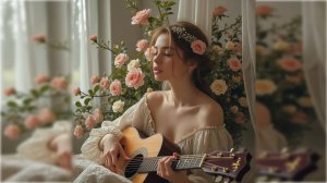 Красивое видео с красивой гитарной мелодией